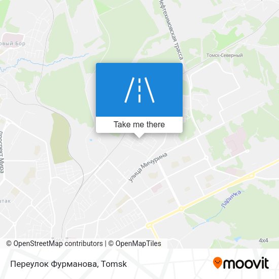Переулок Фурманова map