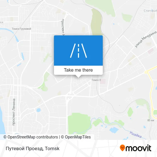 Путевой Проезд map