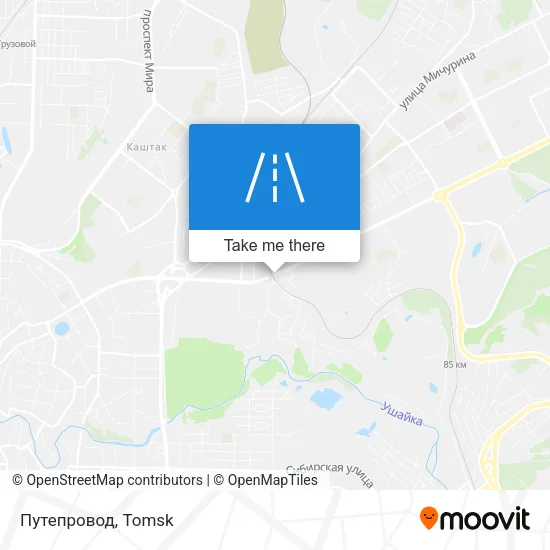Путепровод map