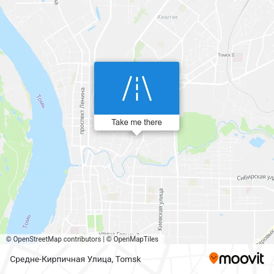 Средне-Кирпичная Улица map