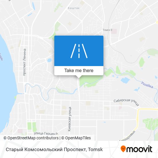 Старый Комсомольский Проспект map