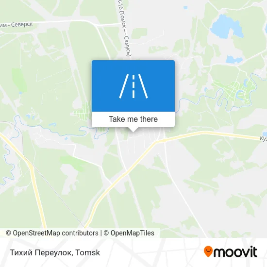 Тихий Переулок map
