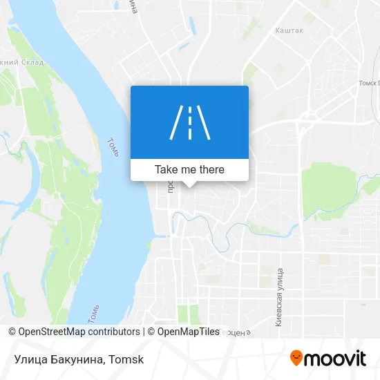Улица Бакунина map