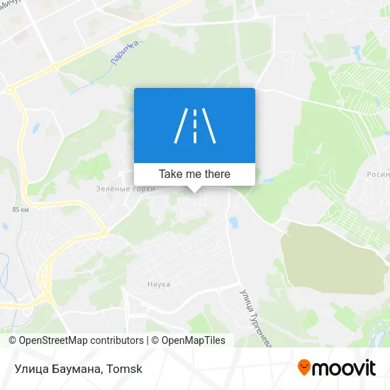 Улица Баумана map
