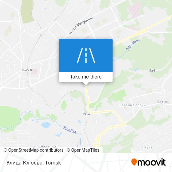 Улица Клюева map