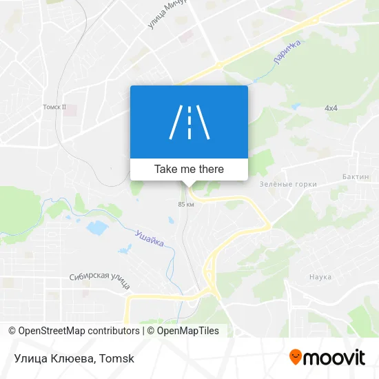 Улица Клюева map