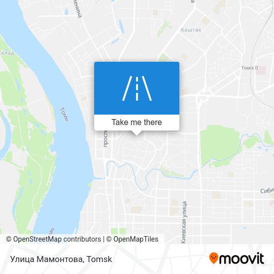 Улица Мамонтова map