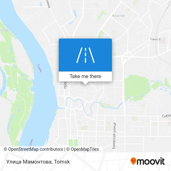 Улица Мамонтова map