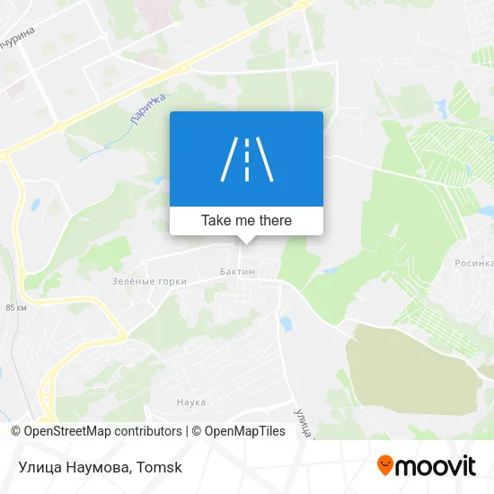 Улица Наумова map