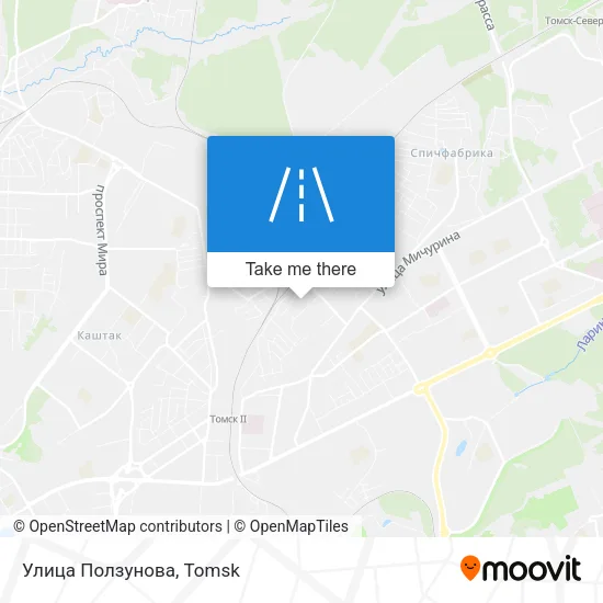 Улица Ползунова map