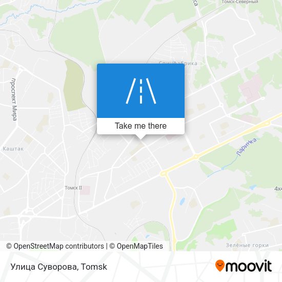 Улица Суворова map