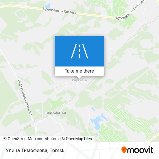 Улица Тимофеева map