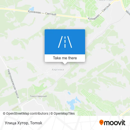 Улица Хутор map