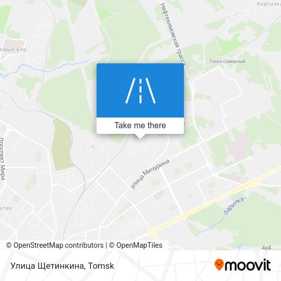Улица Щетинкина map