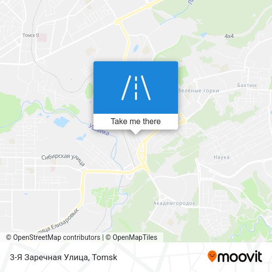 3-Я Заречная Улица map