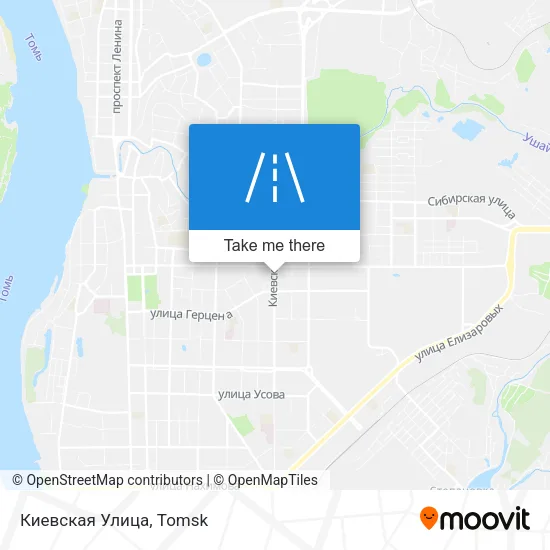 Киевская Улица map