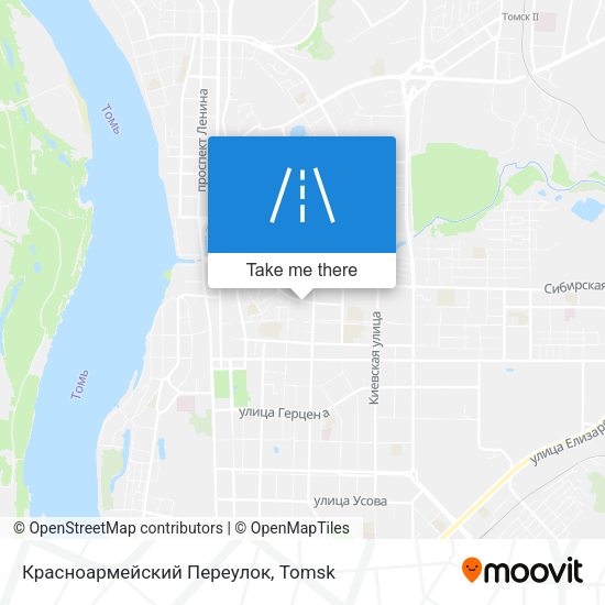 Красноармейский Переулок map