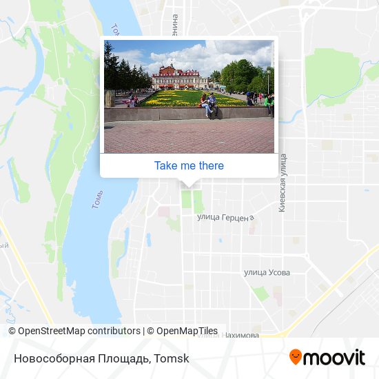 Новособорная Площадь map