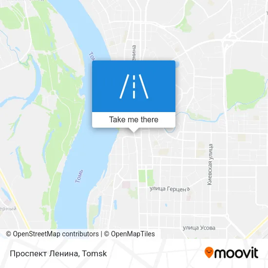 Проспект Ленина map