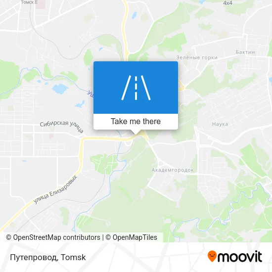 Путепровод map