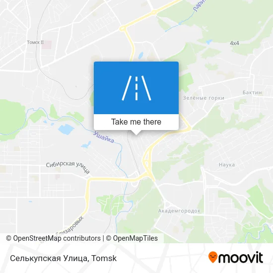 Селькупская Улица map