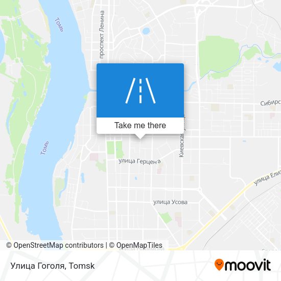 Улица Гоголя map