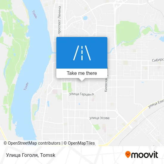Улица Гоголя map