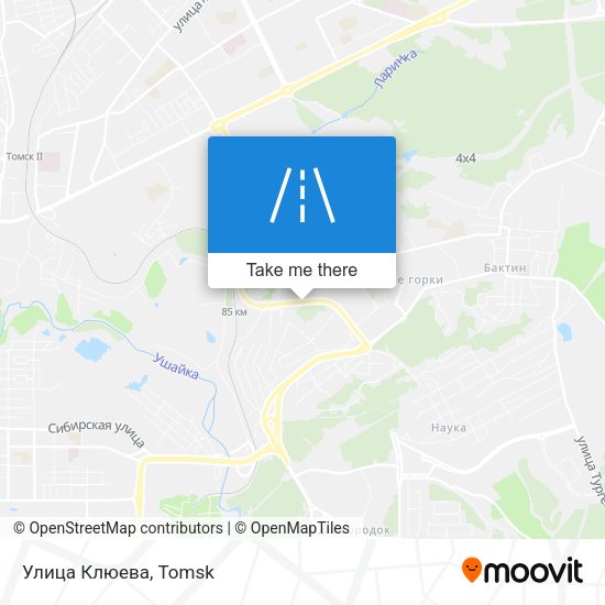 Улица Клюева map