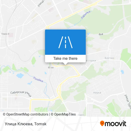 Улица Клюева map