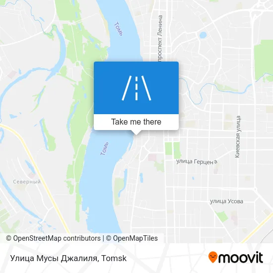Улица Мусы Джалиля map
