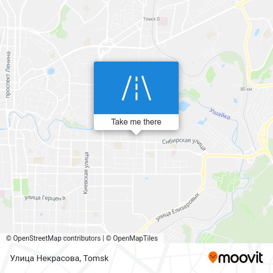 Улица Некрасова map
