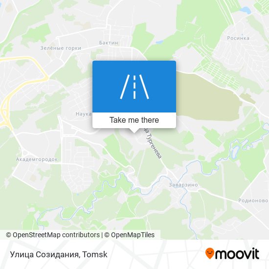 Улица Созидания map