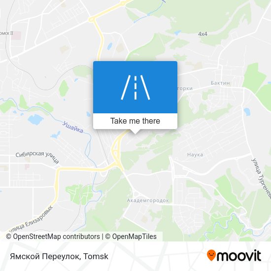 Ямской Переулок map