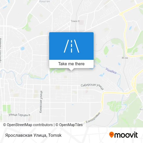 Ярославская Улица map