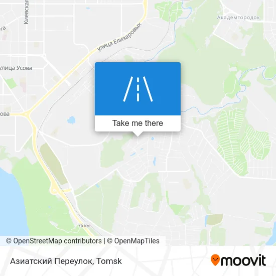 Азиатский Переулок map