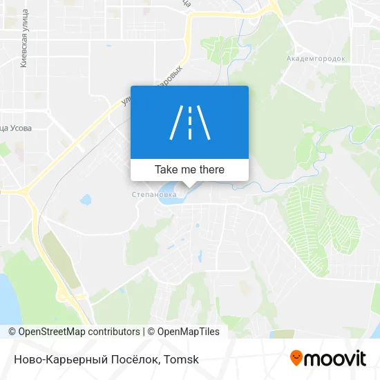 Ново-Карьерный Посёлок map