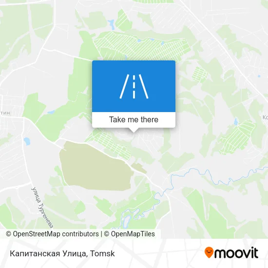 Капитанская Улица map