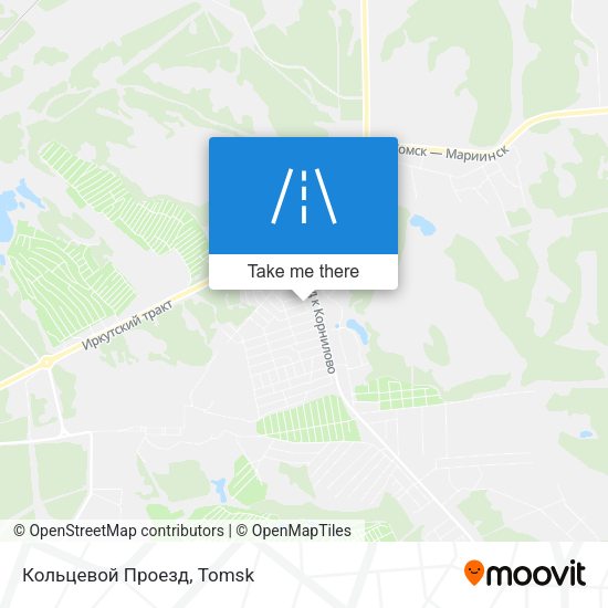 Кольцевой Проезд map