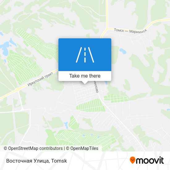 Восточная Улица map
