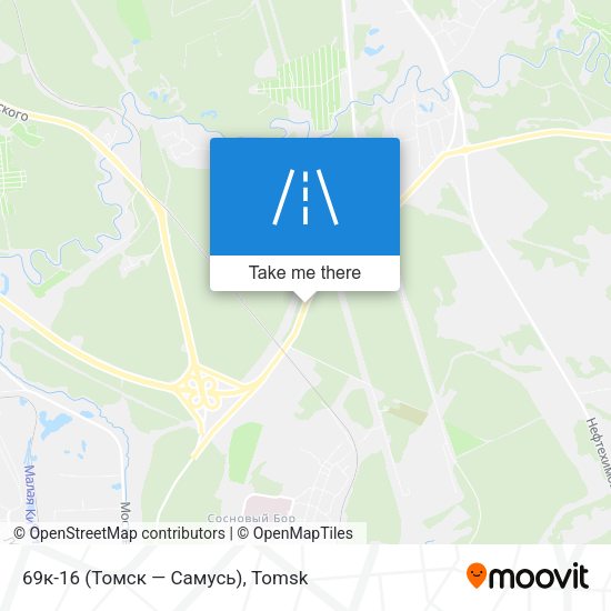 69к-16 (Томск — Самусь) map