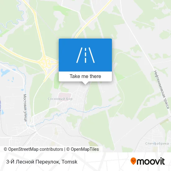 3-Й Лесной Переулок map