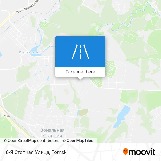 6-Я Степная Улица map