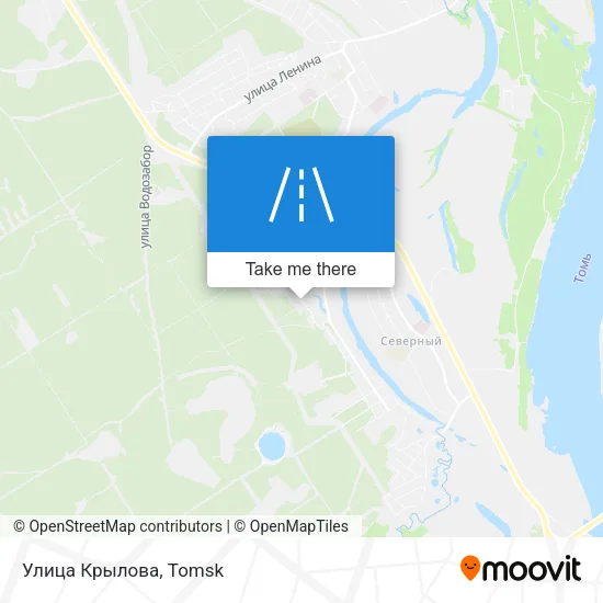 Улица Крылова map