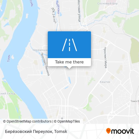 Берёзовский Переулок map