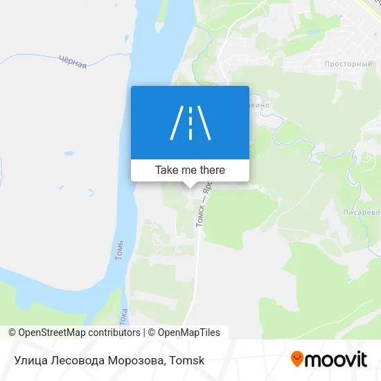 Улица Лесовода Морозова map