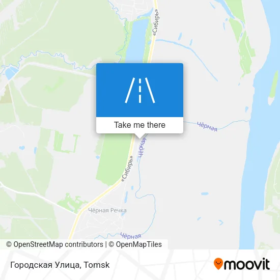 Городская Улица map