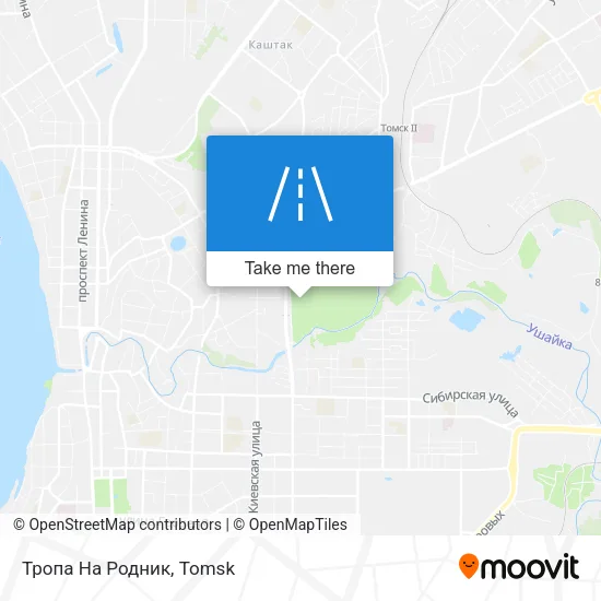 Тропа На Родник map