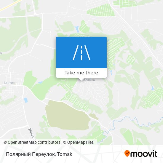 Полярный Переулок map