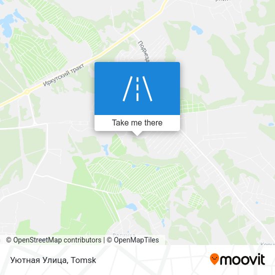 Уютная Улица map