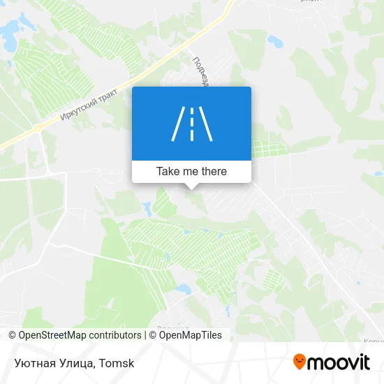 Уютная Улица map